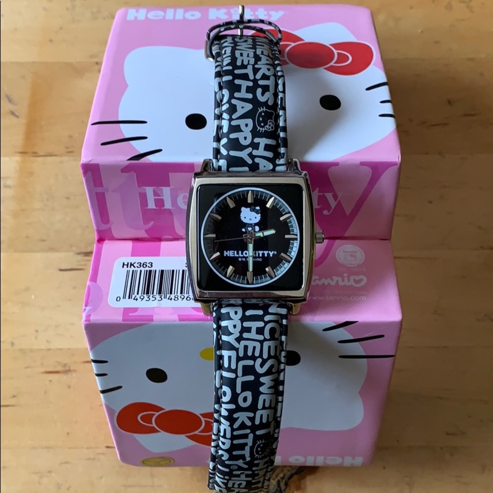 Hello Kitty Watch Sanrio - Glow in the dark hands!